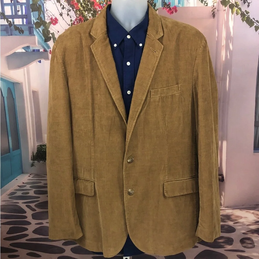 J. Crew Tan Corduroy Blazer